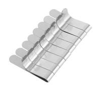 NUOBESTY Lot de 8 Pinces Fixation Anneaux à Biscuits en Acier Inoxydable Clips pour Cercles à Pâtisserie 6-10 CM Outils Pâtisserie pour Maintien Mousse et Cuisson Gâteau Professionnel