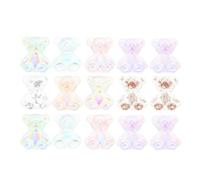 NUOBESTY Lot de 80 Décorations D’Ongles en Résine Ours Accessoires Nail Art DIY Fille Breloques Originales pour Manucure Décoration D’Ongles Créative Fête et Usage Quotidien