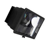 NUOBESTY Loupe d'écran 3D écran de téléphone pour grossissement filtrer loupe d'écran de Smartphone écran d'agrandissement Téléphone Portable de l'amplificateur d'écran PVC Noir