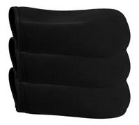 NUOBESTY Manchons pour bocaux, Couvercle de Bocal, 3 pièces, Noir, pour bocaux à Germination et vases, Protection des Plantes, décoration intérieure