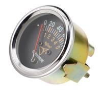 NUOBESTY Manomètre de Pression D’Huile Mécanique 52 MM Métal pour Voiture Kit Manomètre Pression Carburant Compatible Auto Indicateur Huile pour Surveillance Moteur