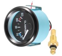 NUOBESTY Manomètre de Température d'Eau 12V 52Mm pour Voiture Jauge de Température Liquide de Refroidissement Auto Kit de Mesure Précise Écran Lisible Compatible Automobile