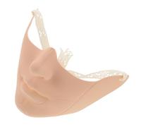 NUOBESTY Masque de Bal Masqué Masculin Demi-visage Mécanique Halloween