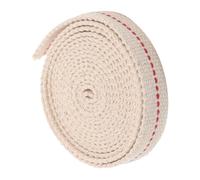 NUOBESTY Mèche Plate en Coton pour Lampes à Pétrole, Compatible Lanternes Rétro, Remplacement Simple, Source Lumineuse Stable pour Usage Extérieur