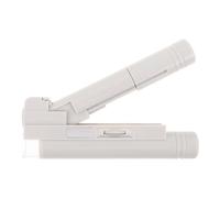 NUOBESTY Microscope de Poche pour Enfants et Adultes, 40x, Portable, pour la Maison, l'école, Le Laboratoire, la biologie, l'éducation Scientifique, Blanc