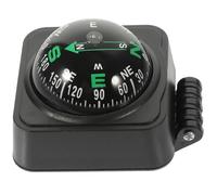 NUOBESTY Mini Boussole de Voiture à Boule, Compas Marin Précis en Abs et Acrylique, Affichage Clair pour Tableau de Bord, pour Navigation Automobile et Activités Outdoor, Installation