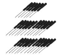 NUOBESTY Mini Kit Tournevis Cruciforme 30 Pièces, Petit Jeu de Tournevis de Précision pour Lunettes, Montres et Téléphones, Outil à Main Compact Multifonction pour Réparation et Entretien