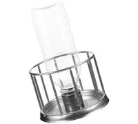 NUOBESTY Mini Mangeoire Reptile Acier Inoxydable Bassin Eau Multifonction pour Tortue Bol Anti-éclaboussures et Distributeur Eau