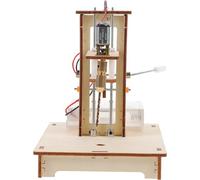 NUOBESTY Mini Perceuse de Bureau DIY pour Bricolage et Projets Scientifiques Kit Éducatif Compact pour Bois et Plastique Fonctionnement Facile par Levier Perceuse Miniature pour Précis