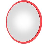 NUOBESTY Miroir Convexe de Sécurité 30 CM Réglable pour Angles Morts Rétroviseur de Stationnement Incurvé en ABS Résistant aux Intempéries pour Garage Allée et Voie Routière