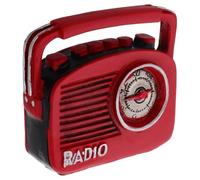NUOBESTY Modèle de Radio Rétro en Résine, Décoration Musicale Vintage Compacte pour Maison, Accessoire Créatif pour Séances Photo et Décoration Intérieure