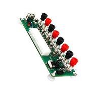 NUOBESTY Module Adaptateur ATX Pin pour Châssis Pc de Bureau Connecteur de Puissance avec Fusible de Protection et Sorties Multiples pour Projets Électroniques