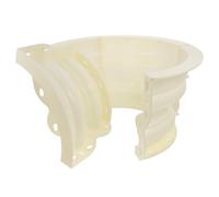 NUOBESTY Moule à Briques Creuses Colonne Romaine Ronde en ABS Beige | Forme Régulière, Construction, pour Piliers et Poteaux, Style Européen et Romain, Jardins