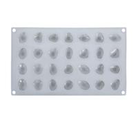 NUOBESTY Moule à chocolat en forme de galets en silicone pour la cuisine - Forme unique