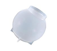 NUOBESTY Moule Silicone pour Boule de Cristal Moule DIY pour Époxy avec Accessoires Personnalisables Flexible et Réutilisable pour Artisanales