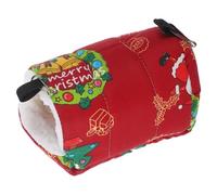 NUOBESTY Nid pour Perroquet Confortable Coton Épais Housse de Couchage Chaud Suspendu pour Perruche Cacatoès Conure et Oiseau Africain Refuge Privé Hiver Douillet
