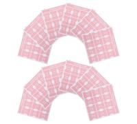 NUOBESTY Onglets Mensuels Autocollants pour Agenda - 15 Feuilles Rose, Index de Janvier à Décembre, Autocollants Adhésifs pour Planificateur, Cahier et Organisation Scolaire, Lot 3 Sets