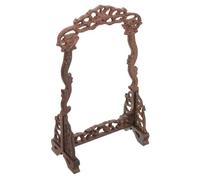 NUOBESTY Organisateur Bijoux en Bois Double Dragon, Support Suspendu pour Objets en Jade, Présentoir Décoratif Stable Adapté la Maison et Bureau