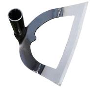NUOBESTY Outil de Jardinage Houe Creuse Acier Inoxydable Outil de Désherbage Robuste Durable pour Ameublir Sols