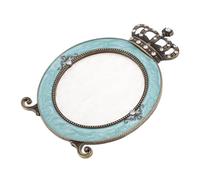 NUOBESTY Palette de Couleurs pour Nail Art de Couronne Ancienne Cuivre Plateau de Peinture pour Manucure 1 Pièce Accessoire Photo et Présentoir pour Ongles pour Mélanger Vernis et Exposer