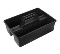 NUOBESTY Panier à Outils de Nettoyage en Plastique PP Petit Format Boîte de Rangement Portable pour Maison et Entretien Organisateur Pratique pour Produits et Accessoires de Nettoyage