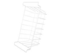 NUOBESTY Panier De Rangement Congélateur Fil Métallique Avec Poignées Organisateur Suspendu Pour Congélateur Et Réfrigérateur Panier Filant Anti-dérapant Optimisation Espace Garde-manger