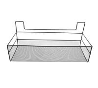 NUOBESTY Panier Mural en Fil Métallique Noir sans Clous Étagère de Rangement Murale Multi-Usages pour Salle de Bain la Cuisine et Chambre Support Suspendu Pratique pour Organiser Petits