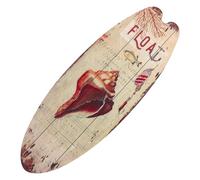 NUOBESTY Panneau Bois Décoratif Planche de Surf pour Piscine et Jardin Décoration Festive Été Solide pour Décoration Intérieure et Murale