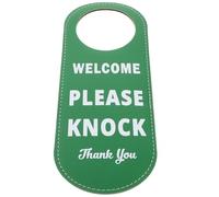 NUOBESTY Panneau de Porte « Ne Pas Déranger » Double Face en PU Résistant Indicateur de Confidentialité pour Hôtel Bureau et Maison Panneau Suspendu Pratique Numéros de Maison Usage