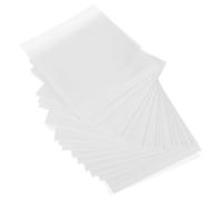 NUOBESTY Papier de Pesée de Laboratoire Brillant 24g 60mm X 60mm, 500 Feuilles Antistatiques Non Absorbantes pour Transfert Précis D’échantillons, Compatible Balances