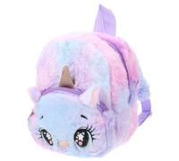 NUOBESTY Paquet à Dos Peluche Licorne, Léger et Robuste pour Garçon Fille | Polyester Confortable, Accès Facile, Bretelles Doubles, pour École, Parc et Petits Trésors