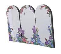 NUOBESTY Paravent de Bureau Mini Pliable en Acrylique, Écran Pliant Chinois Miroir, pour Bureau et Espace de Travail, Décoration du Nouvel an Chinois
