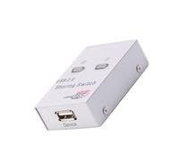 NUOBESTY Partage USB Commutateur De Partage pour Scanner Et Imprimante Entre Deux Ordinateurs