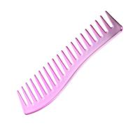 NUOBESTY Peigne de Coiffure de Salon pour Hommes en Abs Dents Larges, Ne Blesse Pas le Cuir Chevelu, pour Démêler et Coiffer à Domicile Salon