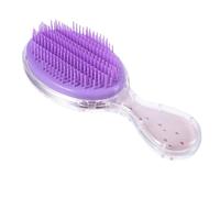NUOBESTY Peigne Ovale Transparent pour Garçon et Filles Motifs Dessin Animé Brosse Démêlante Douce Anti-Nœuds Brosse de Massage Cuir Chevelu Accessoire Coiffure Bébé Fille pour Usage
