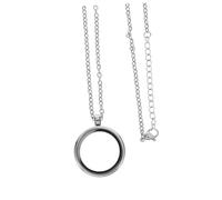 NUOBESTY Pendentif Acier Inoxydable pour Bouquet de Mariage Cadre Photo Transparent avec Chaîne Charme Mémoire pour Fiançailles et Nuptiale Design Pratique et Durable