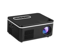 NUOBESTY Petit Projecteur LED Lumens Lecteur Multimédia Domestique Prise UE Format Image