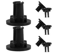 NUOBESTY Pièces à Noyau Fixe en Nylon pour Moulin à Café Portable, 8 Pièces, Remplacement Facile et Stable, Accessoire Essentiel pour Moulin Manuel Compact