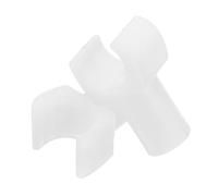 NUOBESTY Pièces de fauteuil roulant 2pcs, guide de siège coulissant en plastique, support de rail, accessoires pour fauteuils roulants et maintenance