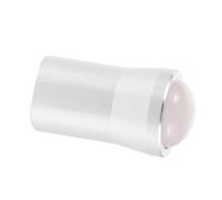 NUOBESTY Pied de Diapason en Métal Argenté, Support Élégant 12 MM | Base Stable pour Contemplation et Usage Domestique, Pierre Imitation Jade, Décor Fonctionnel, Accessoire Fourni