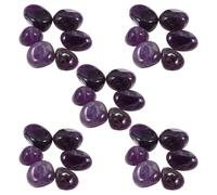 NUOBESTY Pierres Roulées Naturelles Violettes 2 à 3cm en Pierre, 300 G