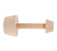 NUOBESTY Pilon à Tarte en Bois Double Extrémité, Outil de Cuisson pour Tartelettes aux Œufs, Poussoir Pâtisserie Bois, Moule Tartelette Cuisine, Ustensile Pâtisserie Maison Cuisine