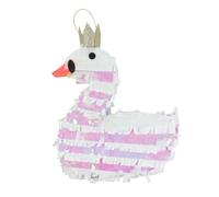 NUOBESTY Piñata d'Anniversaire à Casser de Cygne Franges Iridescentes Rempli de Bonbons Jeu d'Extérieur pour Fête Mariage et Célébrations