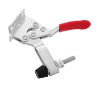NUOBESTY Pince à Bascule Rapide pour Haut-parleurs Auto 10 et 12 Pouces | Alliage et Plastique Argentés, Verrou Antidérapant, Fixation Sûre pour Subwoofer, Travail du Bois et Soudage