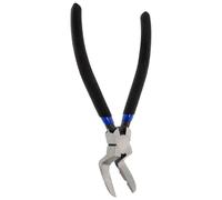 NUOBESTY Pince à Clips Automobile pour Retrait des Rivets Plastiques, Outil de Précision en Acier Solide, Poignée Ergonomique Antidérapante, Accessoire Professionnel pour Réparation