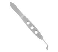NUOBESTY Pince à Épiler en Acier Inoxydable 3X4 CM pour Massage des Paupières et Extraction des Glandes de Meibomius Outil Professionnel pour Soins des Yeux Secs et Ablation Douce des