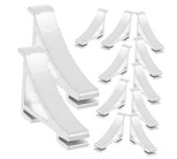 NUOBESTY Pince De Congélateur Métallique 12pcs Crochets De Fixation Pour Étagère De Réfrigérateur Installation Facile Support Solide Accessoire De Congélateur