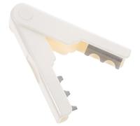 NUOBESTY Pince Poinçonner Blanche en Abs pour Enlever Épines de Roses, Outil Flexible pour Fleuristes, pour Arrangements Floraux et Jardinage à Domicile