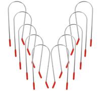 NUOBESTY Pinces Chauffantes pour Bigoudis 20 Pièces Acier Inoxydable 304, Clips de Fixation pour Rouleaux Chauffants Adaptés aux Débutants et Professionnels Couleur Aléatoire