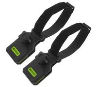 NUOBESTY Pinces pour Bâche de Tente en Nylon Noir, Lot de 2, Fixation Robuste et Facile à Utiliser pour Auvents et Couvertures de Camion en Camping Extérieur